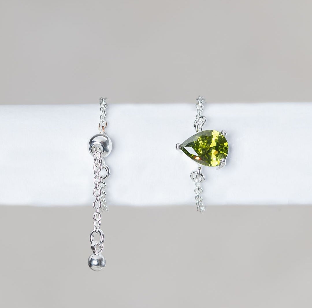 bague péridot