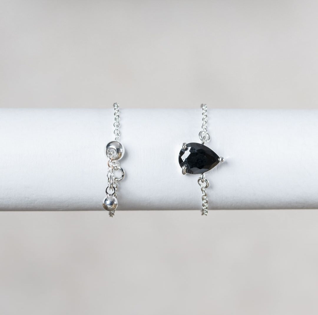 bague onyx noir