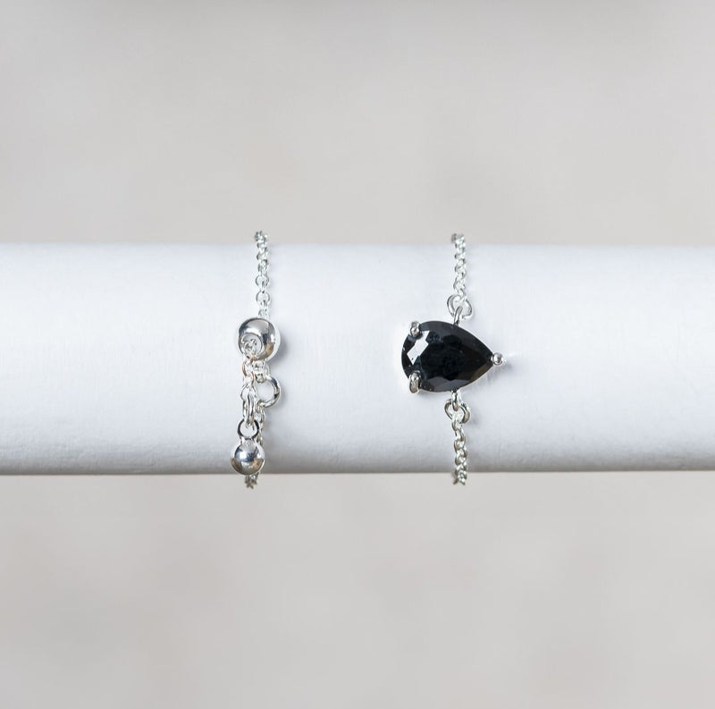 bague onyx noir