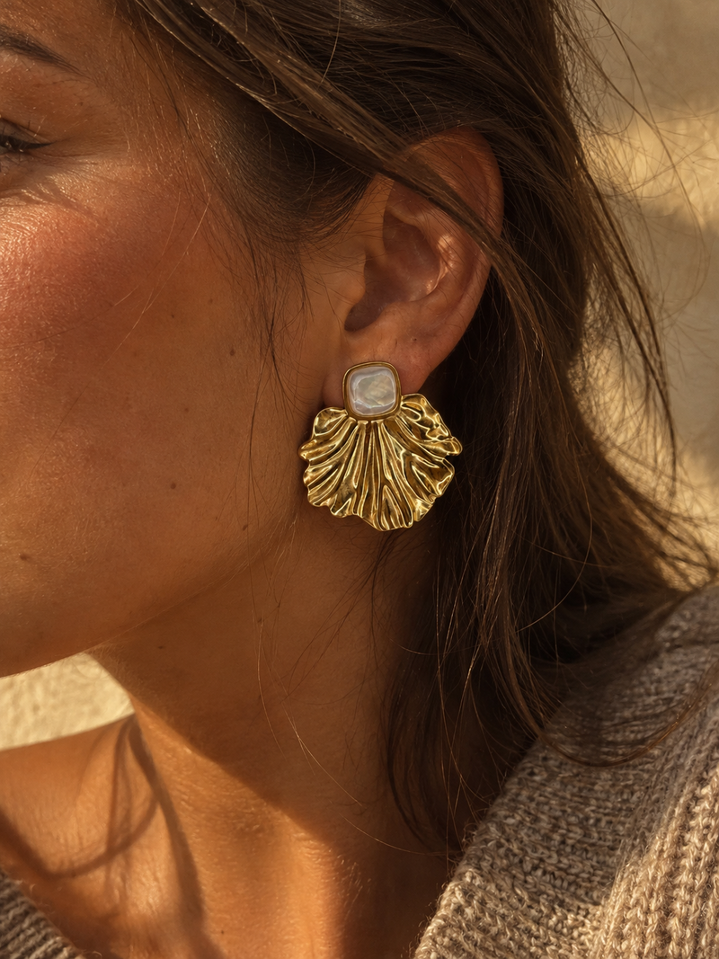 Boucles d'oreilles Flora