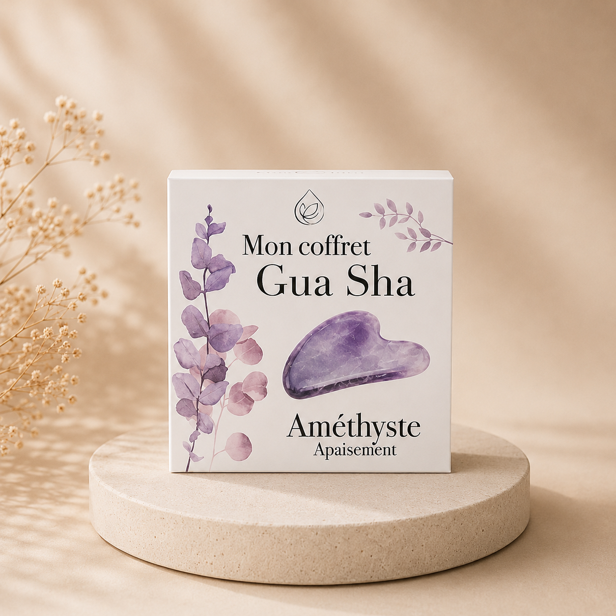 Guasha Améthyste