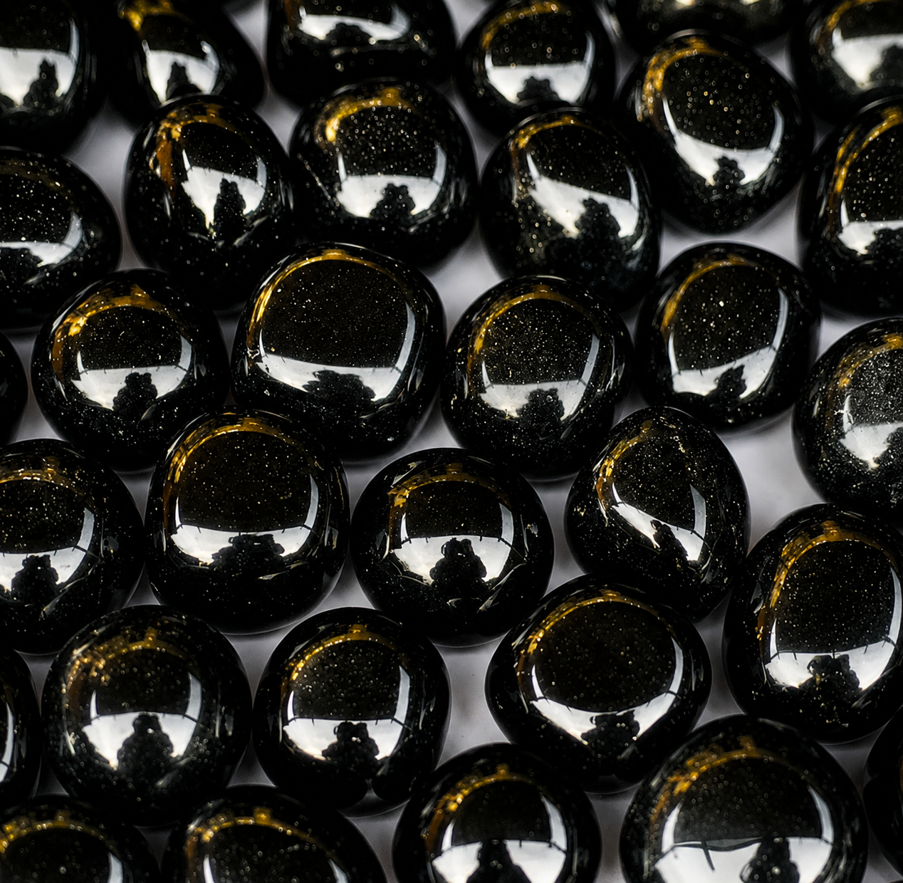 Pierre roulées Obsidienne Œil céleste