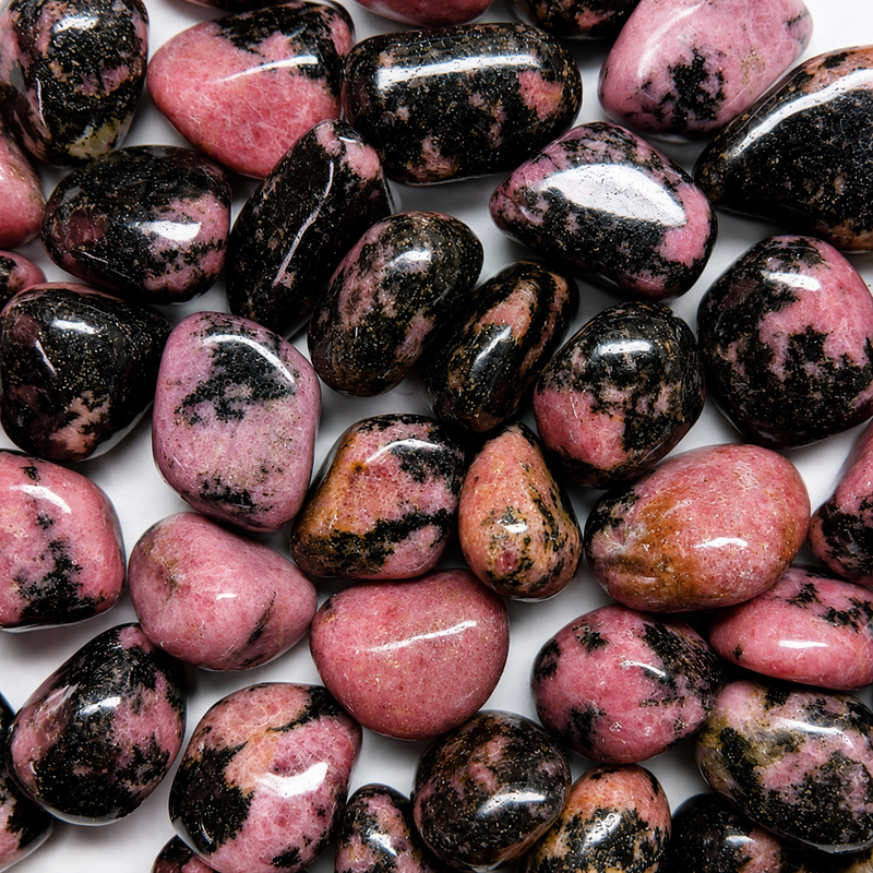 Pierre roulées Rhodonite