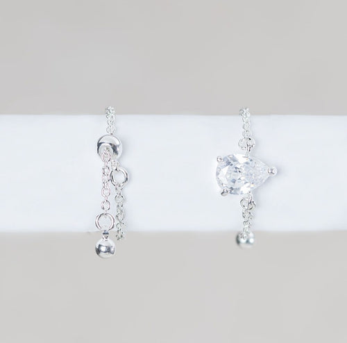 Bague cristal de roche