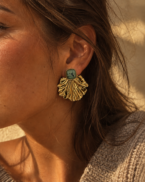 Boucles d'oreilles Flora