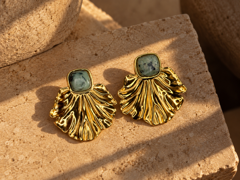 Boucles d'oreilles Flora