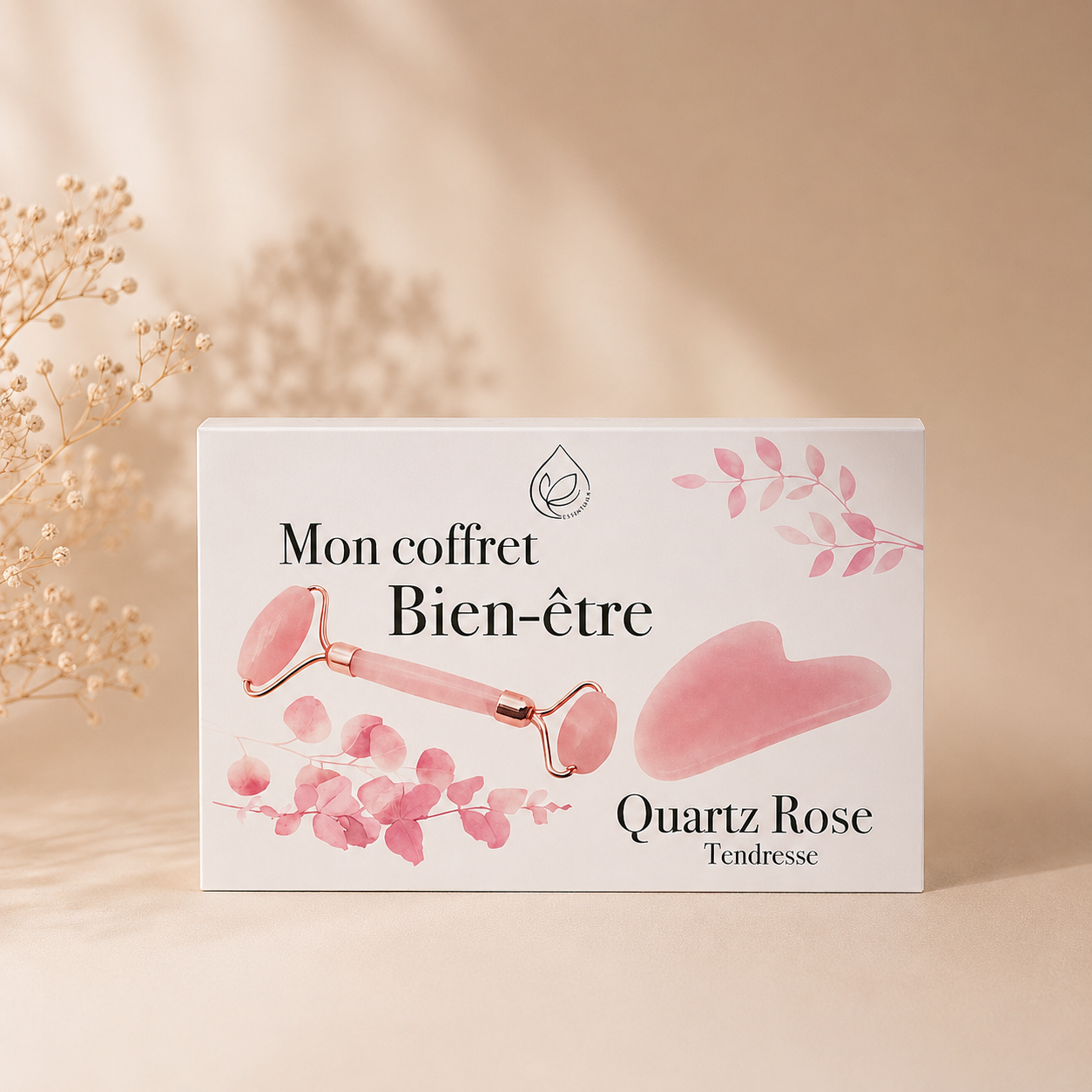 Coffret Quartz Rose
