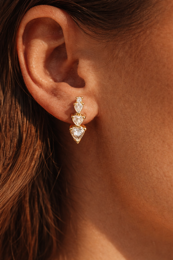 Boucles d'oreilles Love
