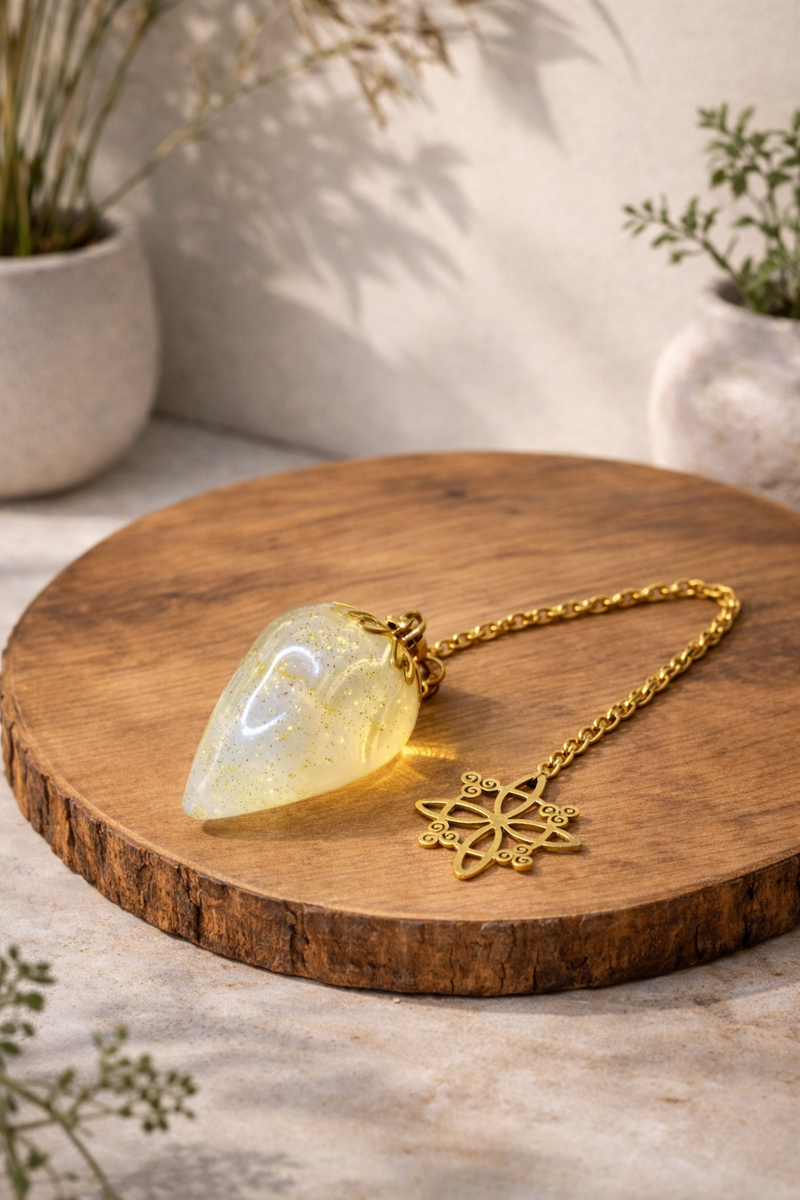 pendule Opaline